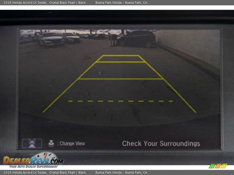 2016 Honda Accord LX Sedan Crystal Black Pearl / Black Photo #24