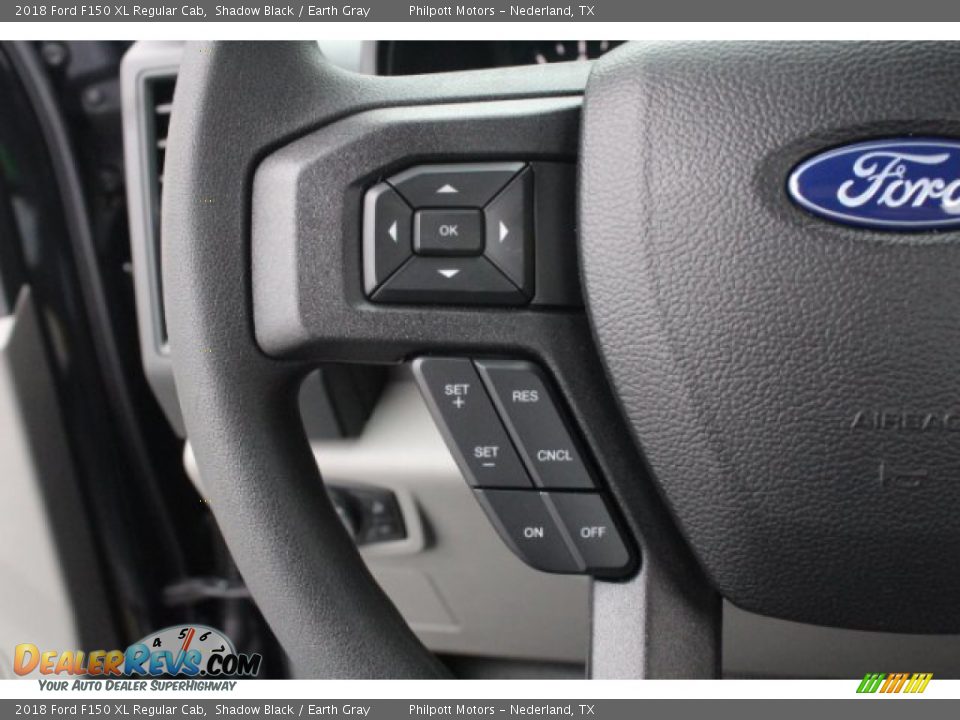 2018 Ford F150 XL Regular Cab Steering Wheel Photo #17