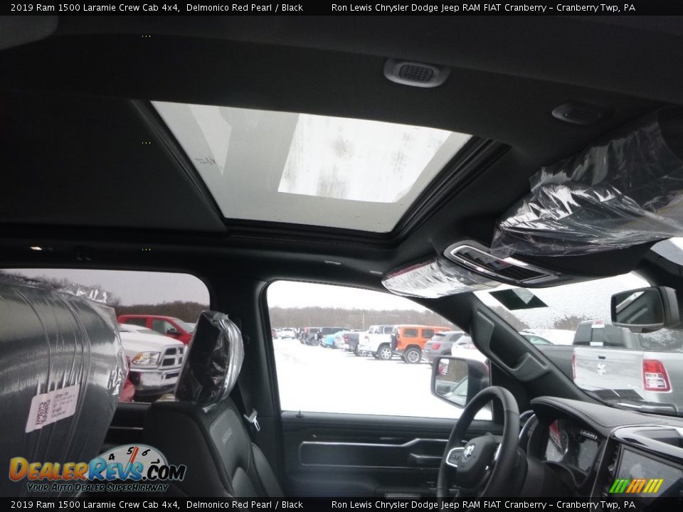 2019 Ram 1500 Laramie Crew Cab 4x4 Delmonico Red Pearl / Black Photo #11