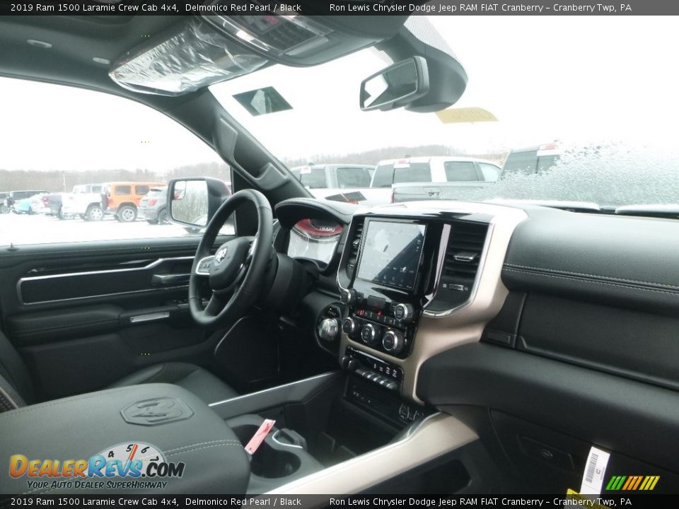 2019 Ram 1500 Laramie Crew Cab 4x4 Delmonico Red Pearl / Black Photo #12