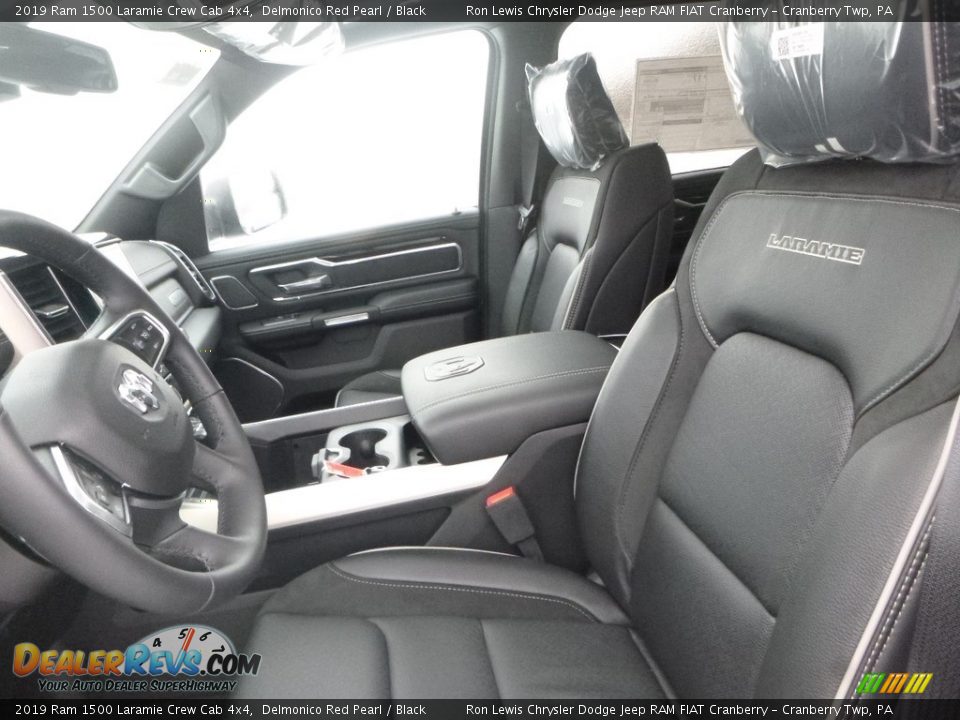 2019 Ram 1500 Laramie Crew Cab 4x4 Delmonico Red Pearl / Black Photo #14