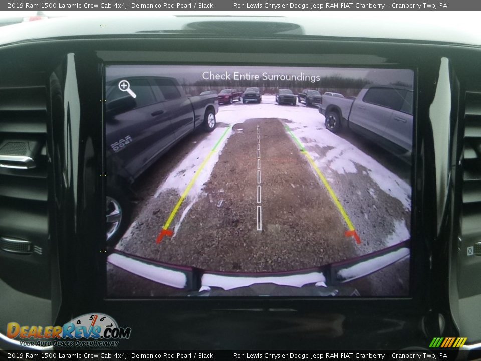 2019 Ram 1500 Laramie Crew Cab 4x4 Delmonico Red Pearl / Black Photo #19
