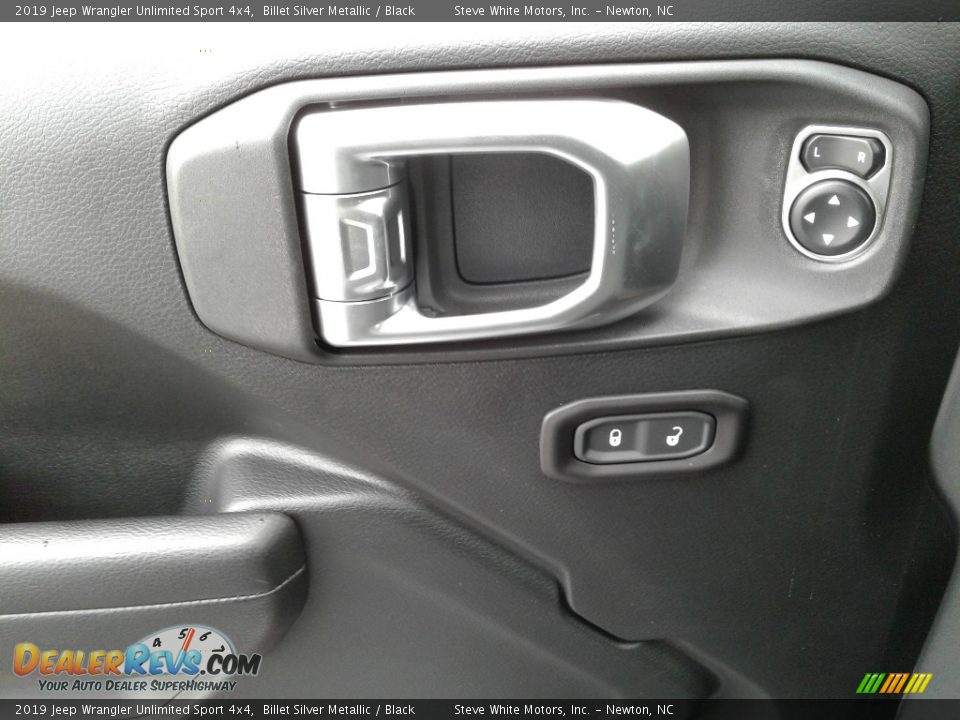 2019 Jeep Wrangler Unlimited Sport 4x4 Billet Silver Metallic / Black Photo #9