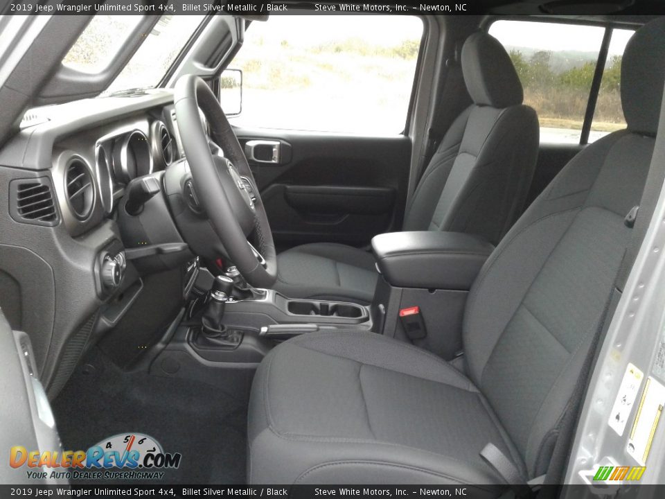 2019 Jeep Wrangler Unlimited Sport 4x4 Billet Silver Metallic / Black Photo #10