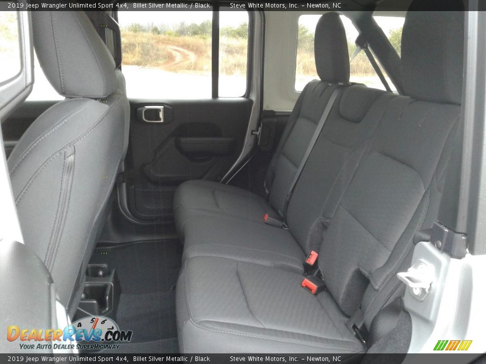 2019 Jeep Wrangler Unlimited Sport 4x4 Billet Silver Metallic / Black Photo #11