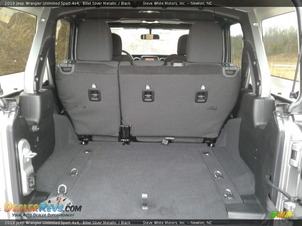 2019 Jeep Wrangler Unlimited Sport 4x4 Billet Silver Metallic / Black Photo #12