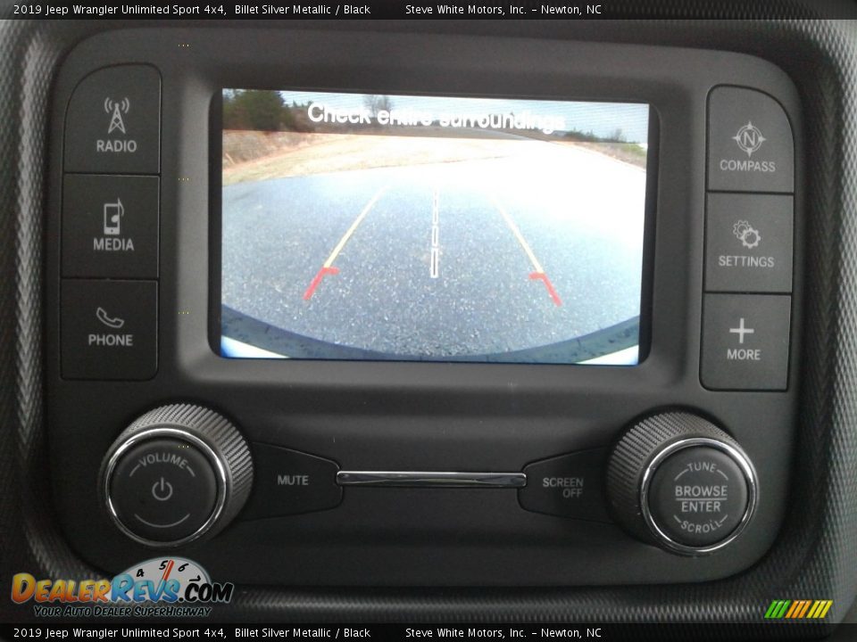 2019 Jeep Wrangler Unlimited Sport 4x4 Billet Silver Metallic / Black Photo #21