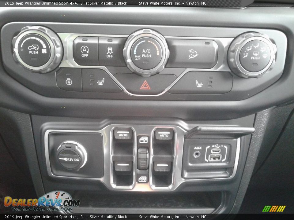 2019 Jeep Wrangler Unlimited Sport 4x4 Billet Silver Metallic / Black Photo #22