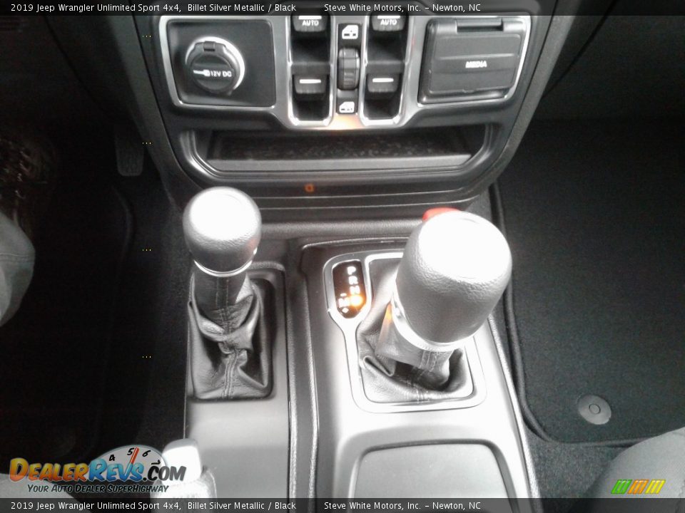 2019 Jeep Wrangler Unlimited Sport 4x4 Billet Silver Metallic / Black Photo #23