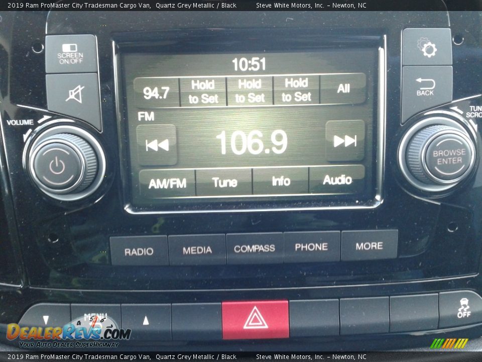 Controls of 2019 Ram ProMaster City Tradesman Cargo Van Photo #19