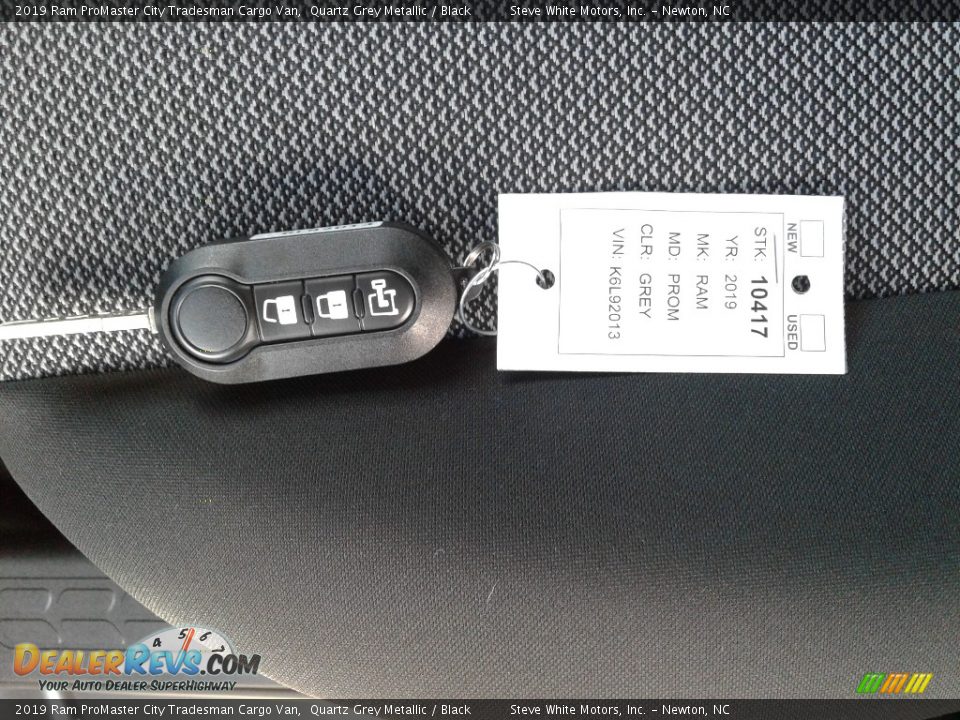 Keys of 2019 Ram ProMaster City Tradesman Cargo Van Photo #25