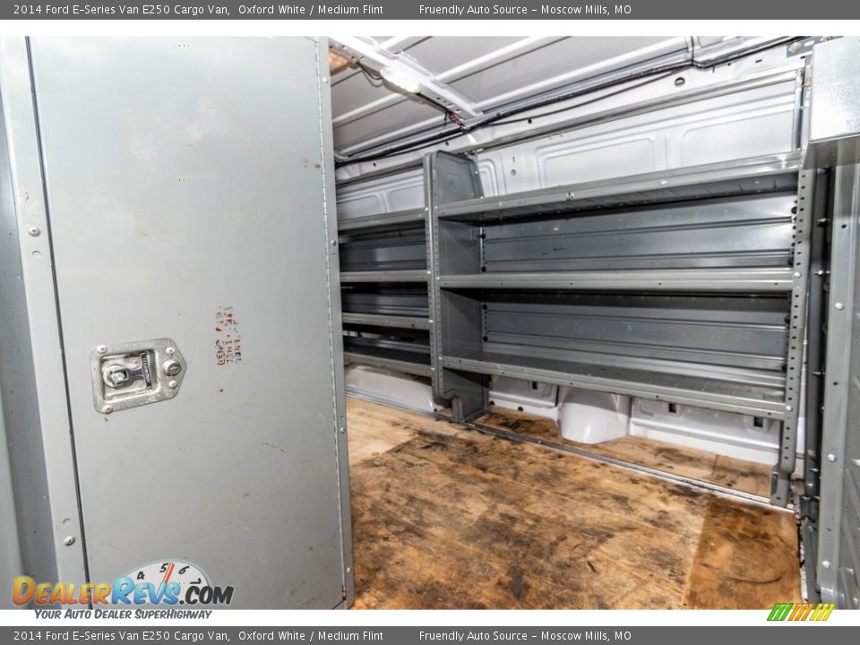 2014 Ford E-Series Van E250 Cargo Van Oxford White / Medium Flint Photo #18