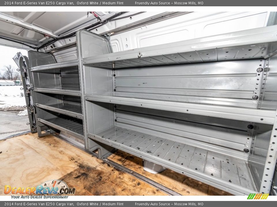 2014 Ford E-Series Van E250 Cargo Van Oxford White / Medium Flint Photo #20
