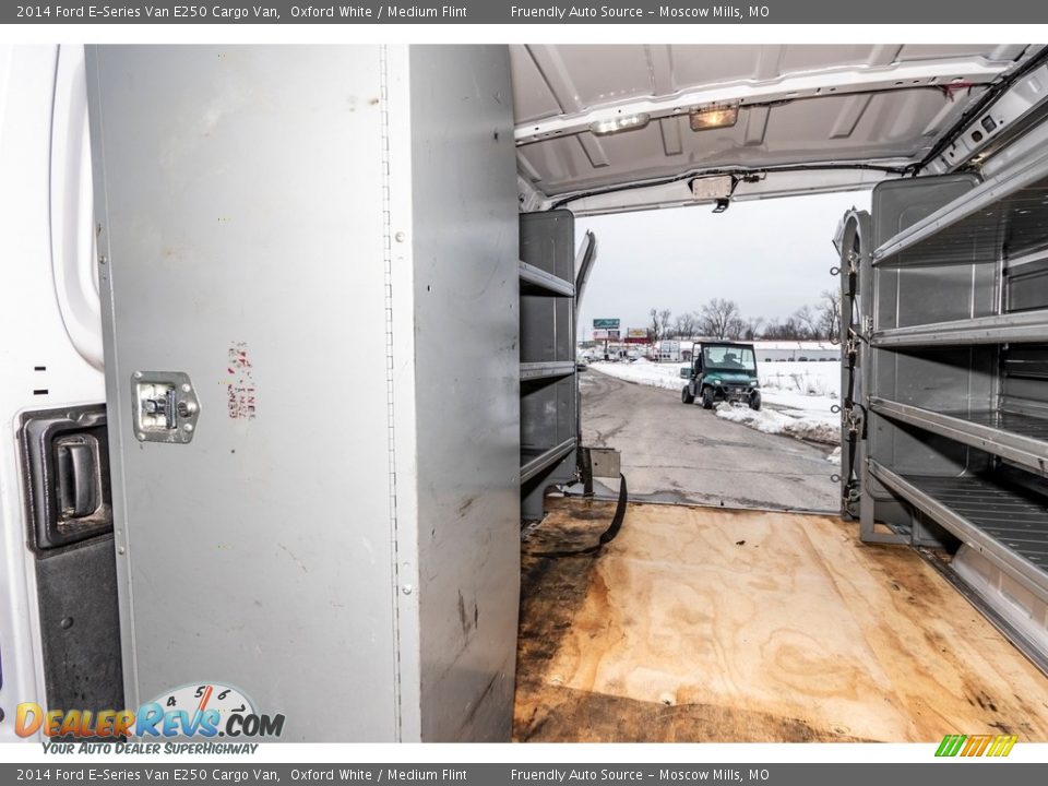 2014 Ford E-Series Van E250 Cargo Van Oxford White / Medium Flint Photo #21