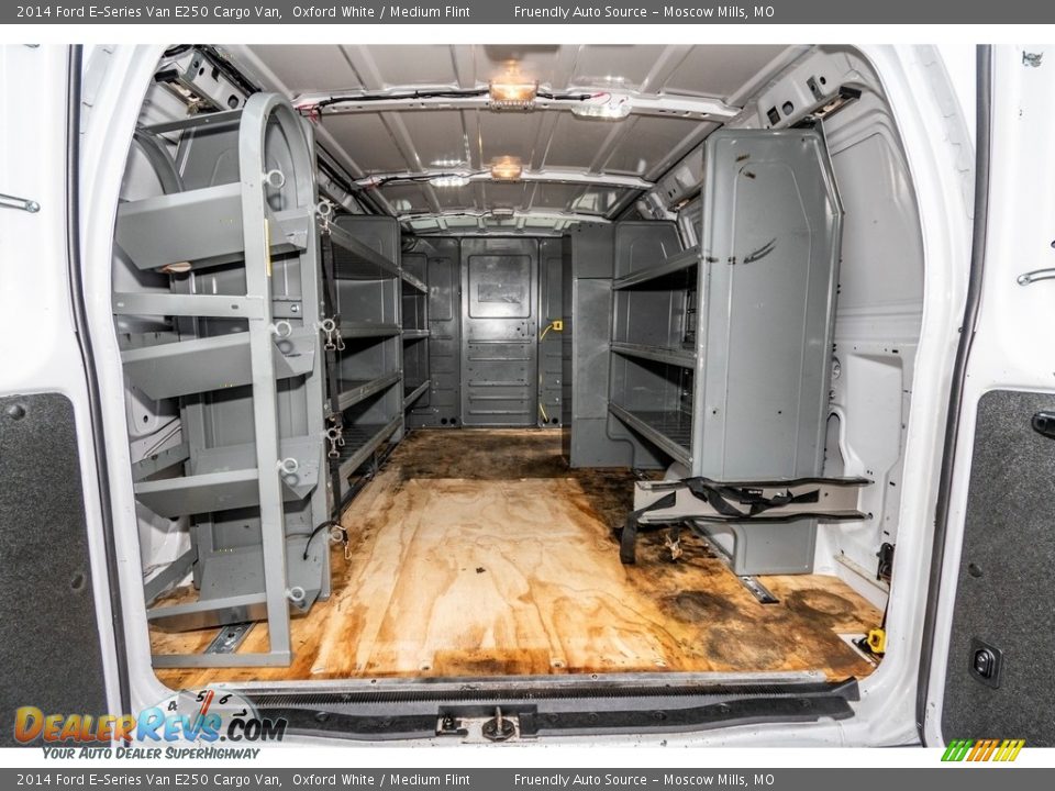 2014 Ford E-Series Van E250 Cargo Van Oxford White / Medium Flint Photo #22