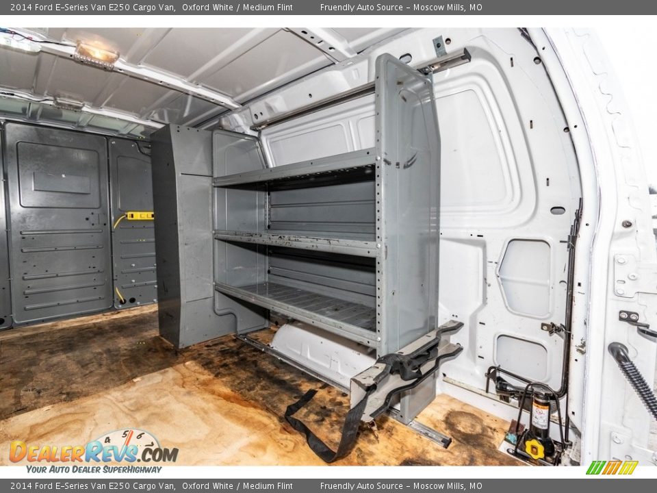 2014 Ford E-Series Van E250 Cargo Van Oxford White / Medium Flint Photo #23