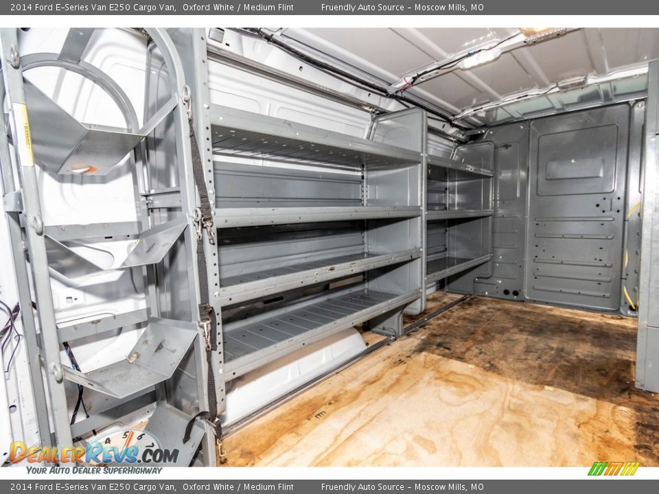 2014 Ford E-Series Van E250 Cargo Van Oxford White / Medium Flint Photo #24