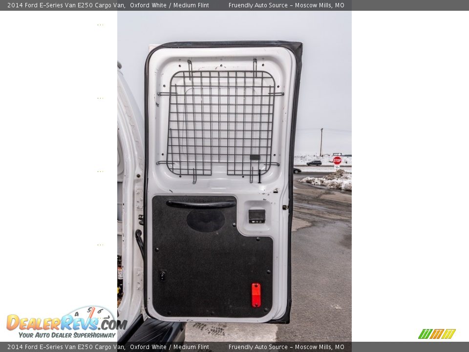 2014 Ford E-Series Van E250 Cargo Van Oxford White / Medium Flint Photo #26