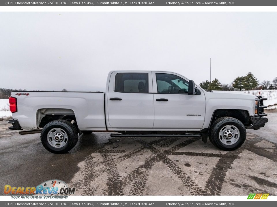 2015 Chevrolet Silverado 2500HD WT Crew Cab 4x4 Summit White / Jet Black/Dark Ash Photo #3