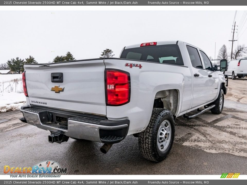 2015 Chevrolet Silverado 2500HD WT Crew Cab 4x4 Summit White / Jet Black/Dark Ash Photo #4