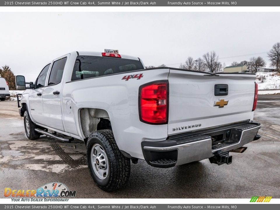 2015 Chevrolet Silverado 2500HD WT Crew Cab 4x4 Summit White / Jet Black/Dark Ash Photo #6