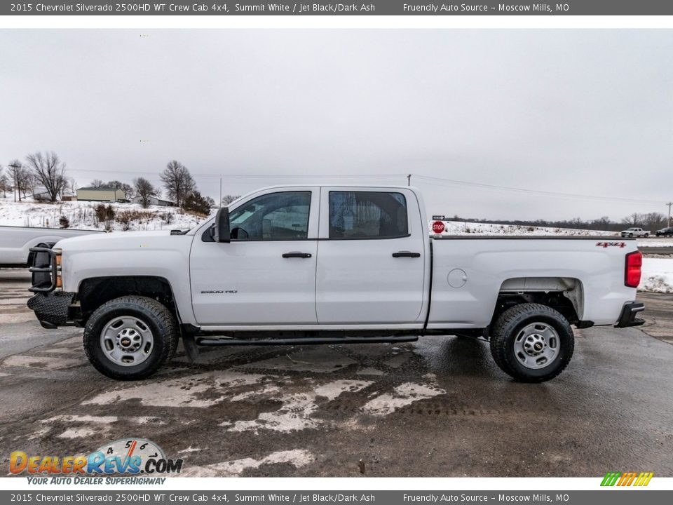 2015 Chevrolet Silverado 2500HD WT Crew Cab 4x4 Summit White / Jet Black/Dark Ash Photo #7