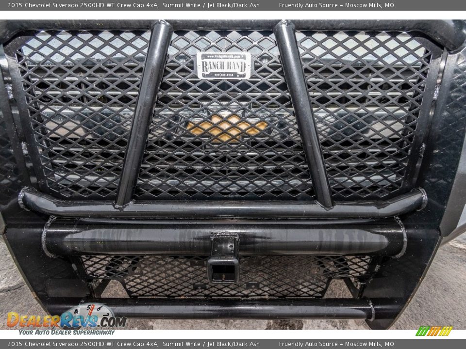 2015 Chevrolet Silverado 2500HD WT Crew Cab 4x4 Summit White / Jet Black/Dark Ash Photo #18