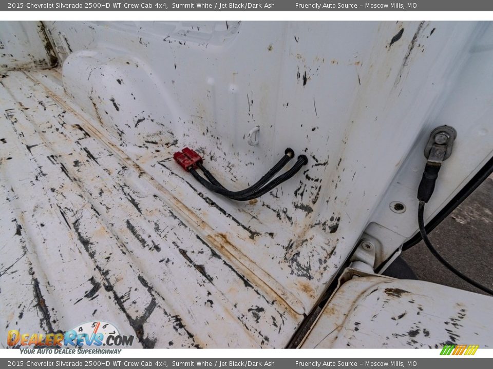 2015 Chevrolet Silverado 2500HD WT Crew Cab 4x4 Summit White / Jet Black/Dark Ash Photo #21