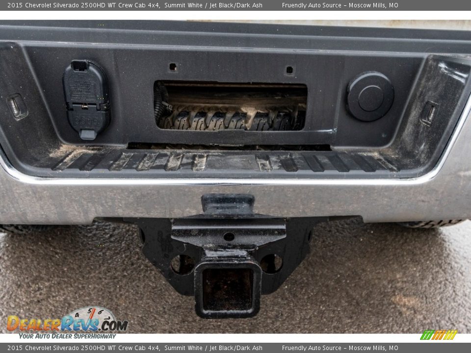 2015 Chevrolet Silverado 2500HD WT Crew Cab 4x4 Summit White / Jet Black/Dark Ash Photo #22