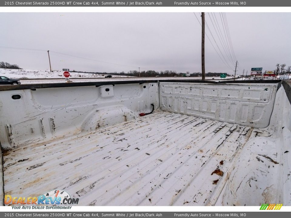 2015 Chevrolet Silverado 2500HD WT Crew Cab 4x4 Summit White / Jet Black/Dark Ash Photo #23