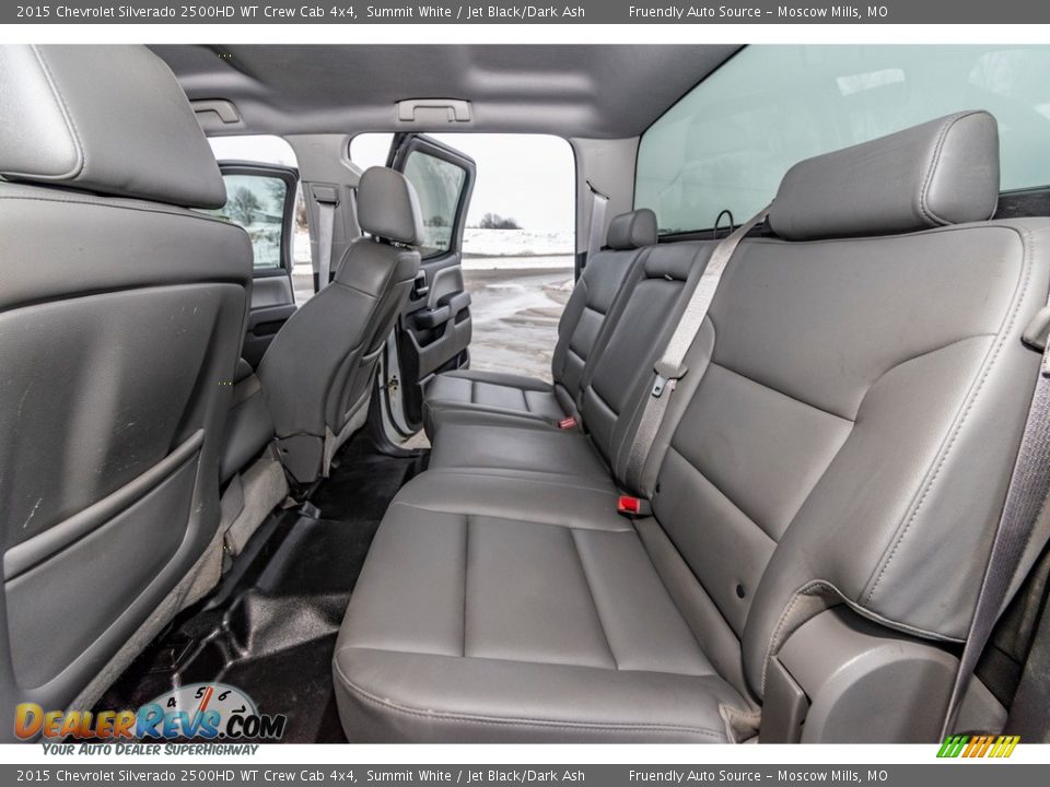 2015 Chevrolet Silverado 2500HD WT Crew Cab 4x4 Summit White / Jet Black/Dark Ash Photo #28