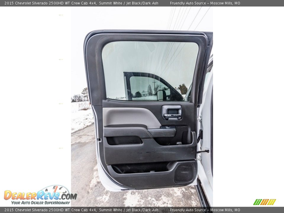 2015 Chevrolet Silverado 2500HD WT Crew Cab 4x4 Summit White / Jet Black/Dark Ash Photo #29