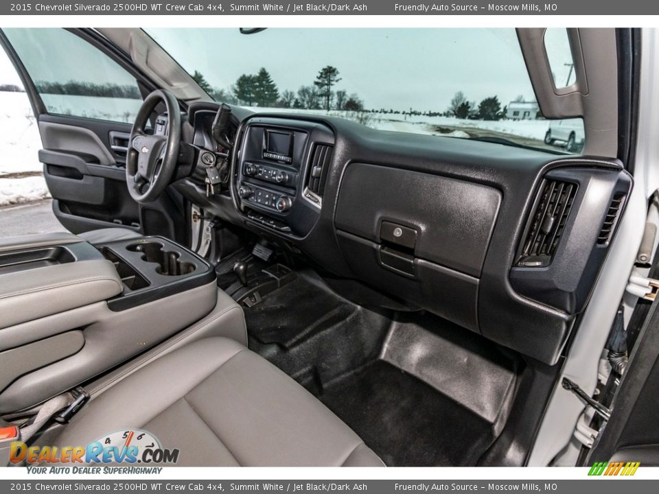 2015 Chevrolet Silverado 2500HD WT Crew Cab 4x4 Summit White / Jet Black/Dark Ash Photo #32