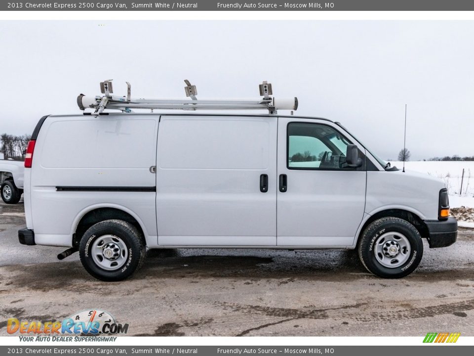 2013 Chevrolet Express 2500 Cargo Van Summit White / Neutral Photo #3
