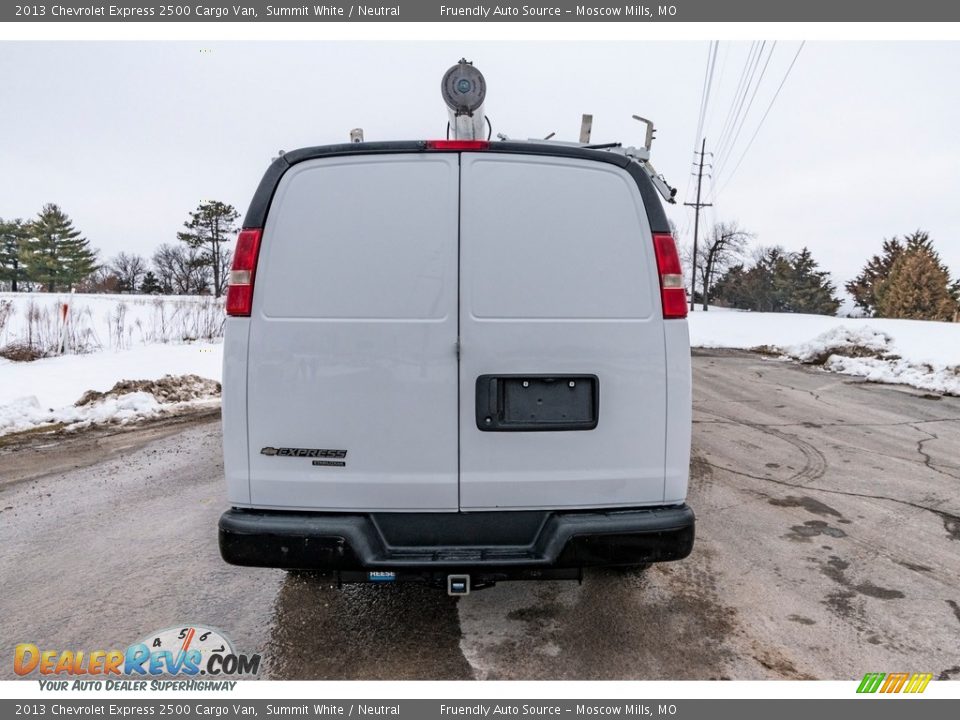 2013 Chevrolet Express 2500 Cargo Van Summit White / Neutral Photo #5