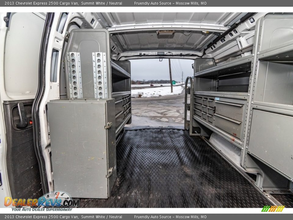 2013 Chevrolet Express 2500 Cargo Van Summit White / Neutral Photo #20