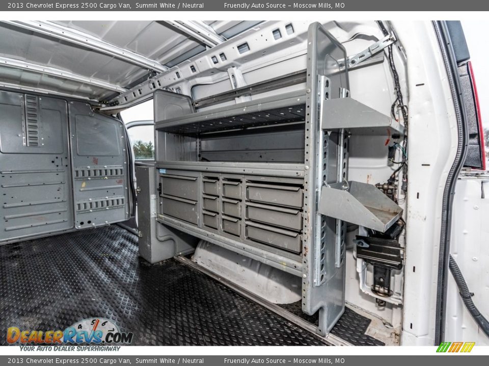 2013 Chevrolet Express 2500 Cargo Van Summit White / Neutral Photo #22