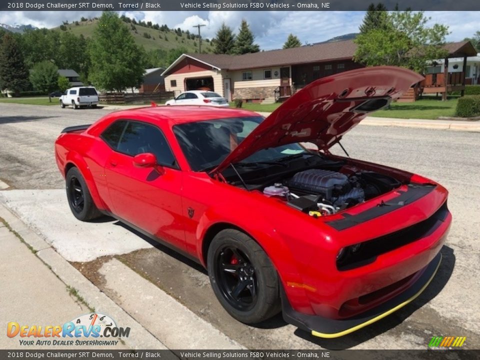 Front 3/4 View of 2018 Dodge Challenger SRT Demon Photo #4