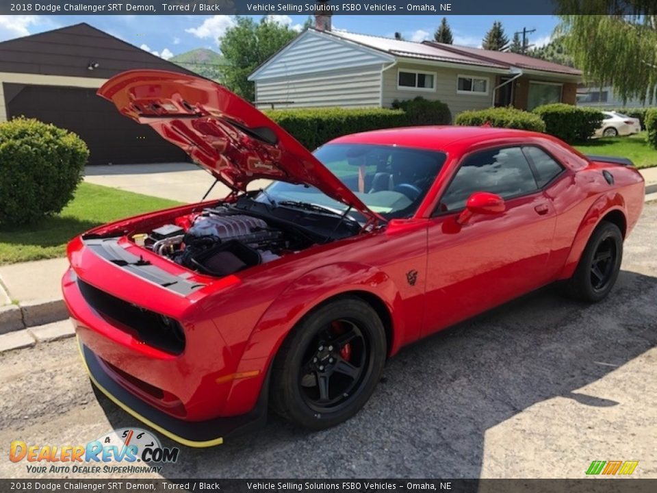 2018 Dodge Challenger SRT Demon Torred / Black Photo #5