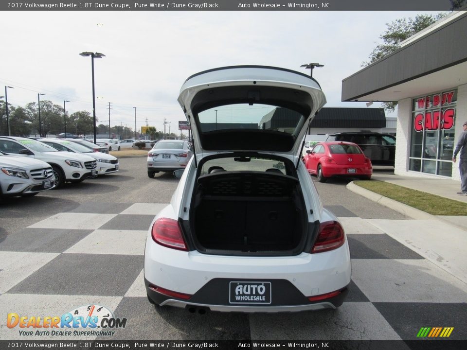 2017 Volkswagen Beetle 1.8T Dune Coupe Pure White / Dune Gray/Black Photo #5