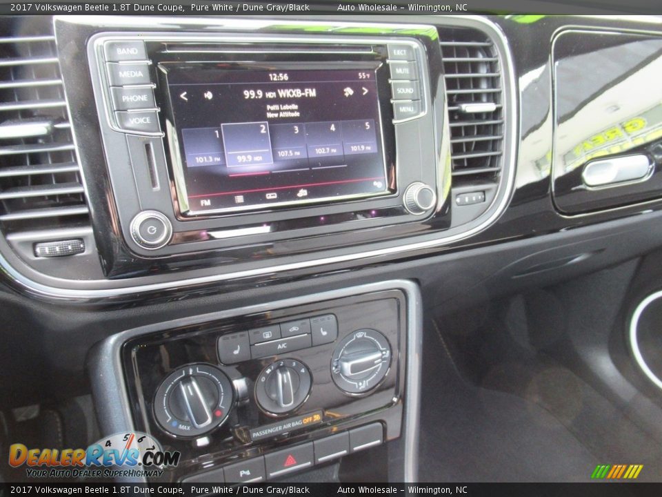 2017 Volkswagen Beetle 1.8T Dune Coupe Pure White / Dune Gray/Black Photo #17