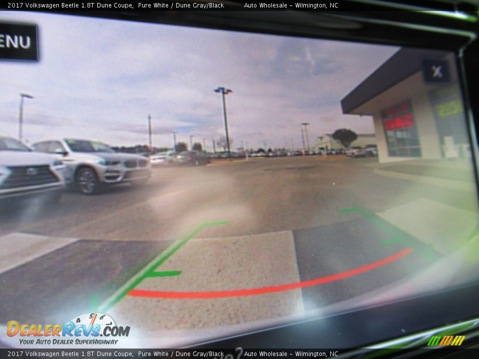 2017 Volkswagen Beetle 1.8T Dune Coupe Pure White / Dune Gray/Black Photo #18