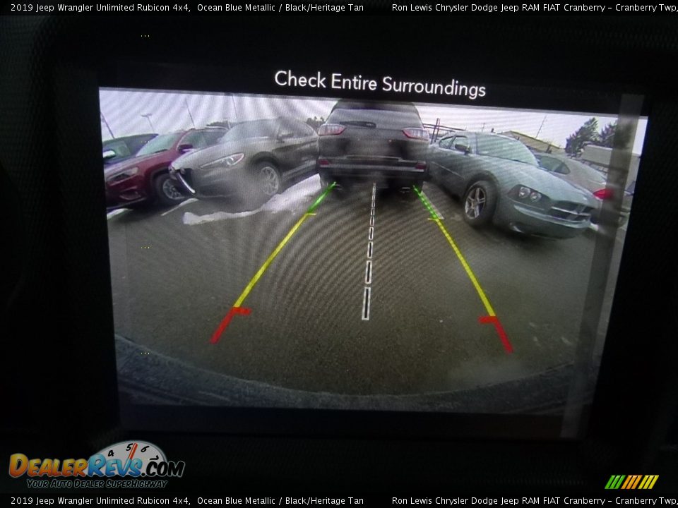 2019 Jeep Wrangler Unlimited Rubicon 4x4 Ocean Blue Metallic / Black/Heritage Tan Photo #18