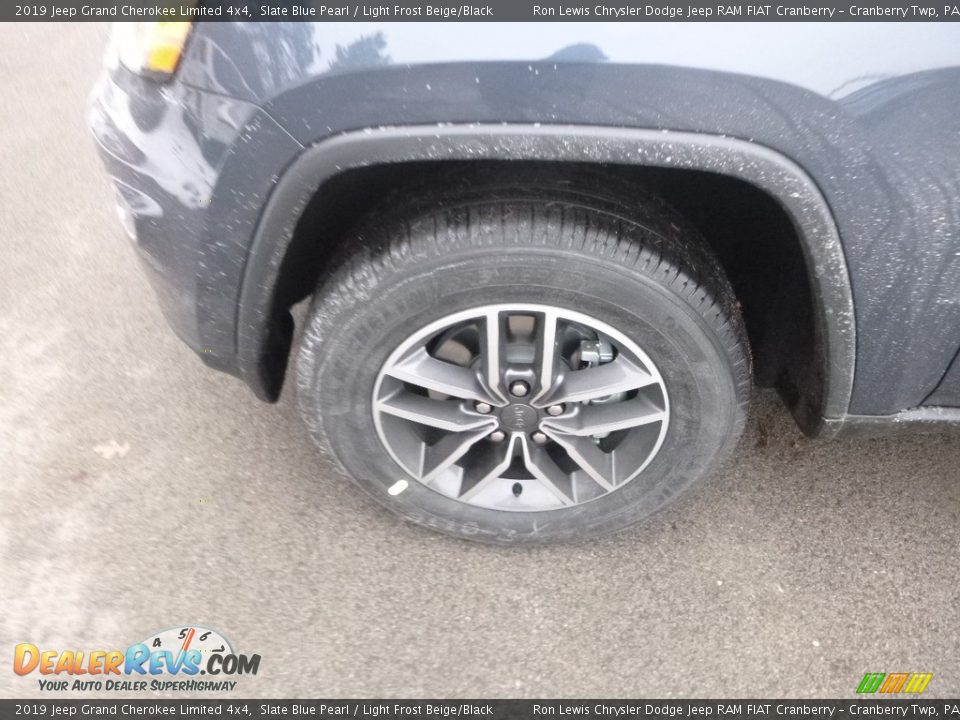 2019 Jeep Grand Cherokee Limited 4x4 Slate Blue Pearl / Light Frost Beige/Black Photo #2