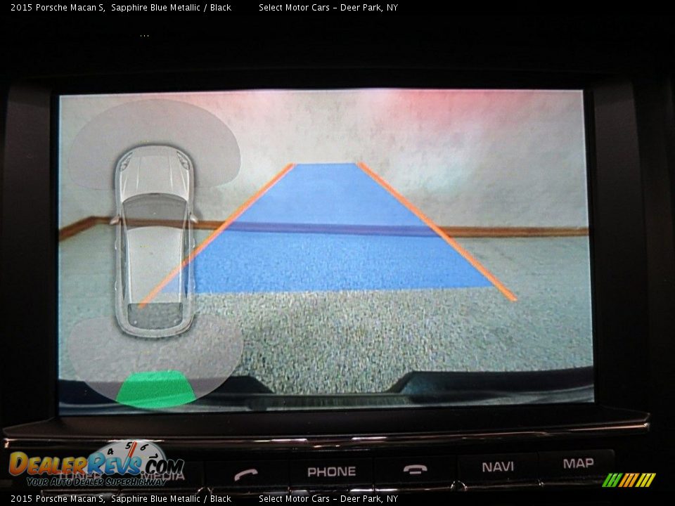 2015 Porsche Macan S Sapphire Blue Metallic / Black Photo #19
