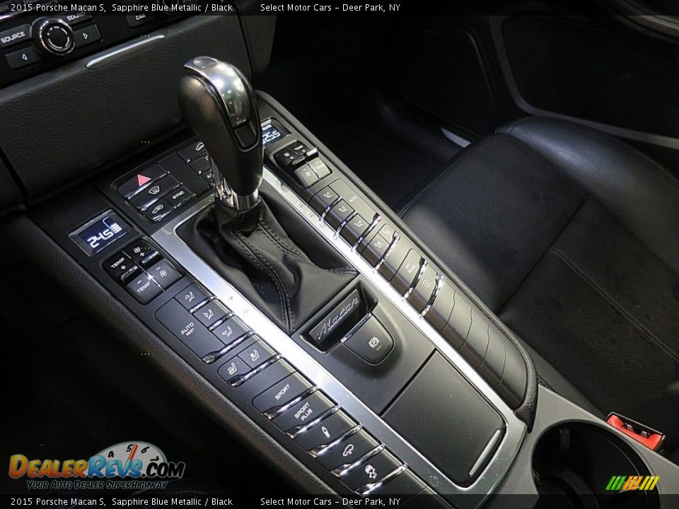 2015 Porsche Macan S Sapphire Blue Metallic / Black Photo #23