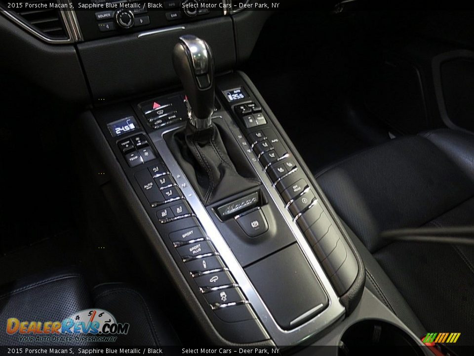 2015 Porsche Macan S Sapphire Blue Metallic / Black Photo #24
