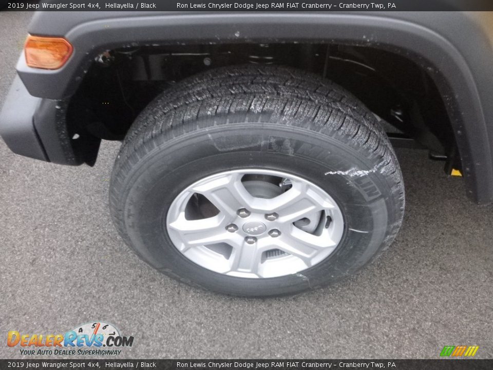 2019 Jeep Wrangler Sport 4x4 Hellayella / Black Photo #2