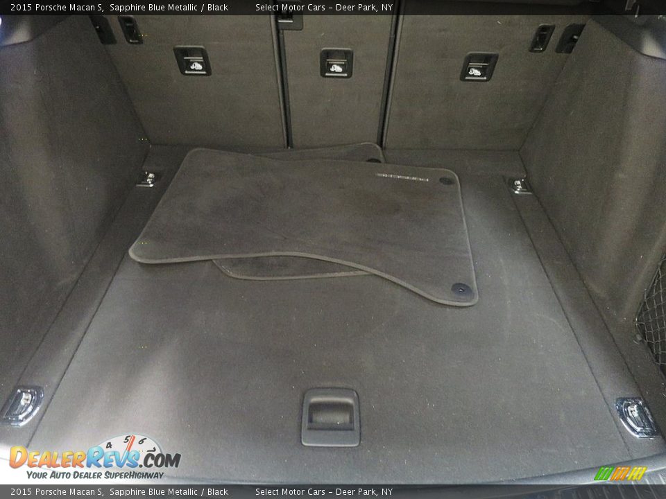 2015 Porsche Macan S Sapphire Blue Metallic / Black Photo #25