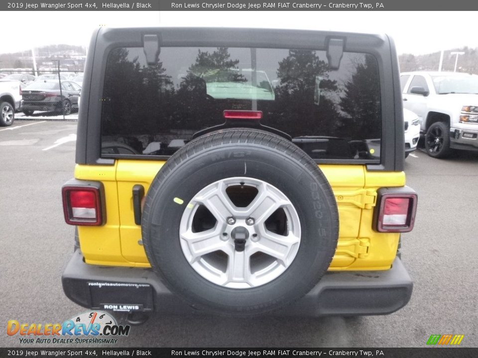 2019 Jeep Wrangler Sport 4x4 Hellayella / Black Photo #5